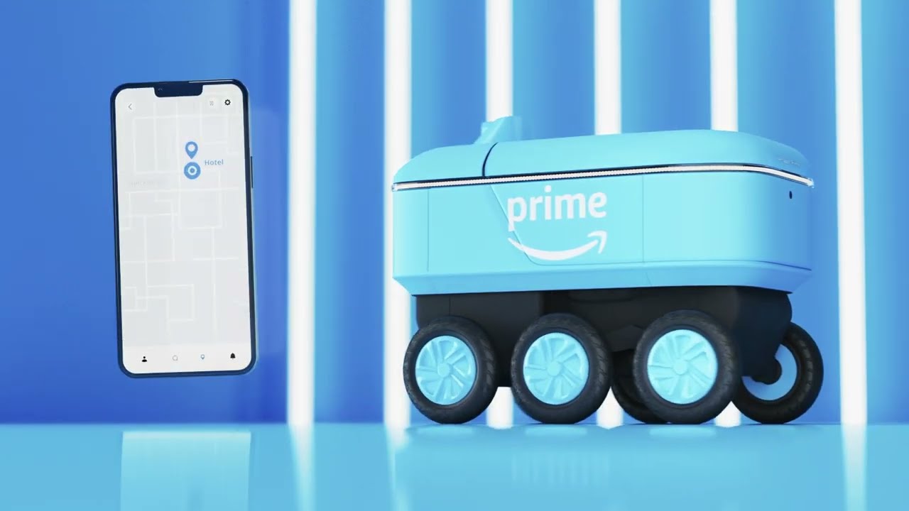 Amazon Prime Robotic Delivery